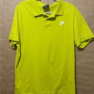 Nike Green Performance Polo Shirt